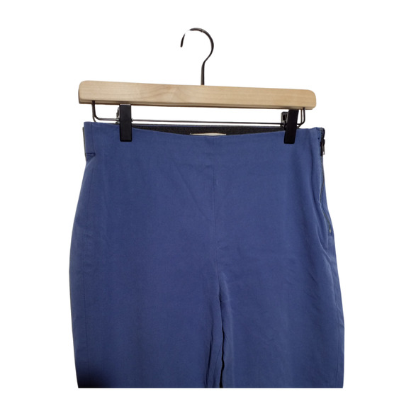 Everlane Womens Pants Size 6 Blue Skinny Stretch Mid Rise Elastic Waist Side Zip - Picture 2 of 6